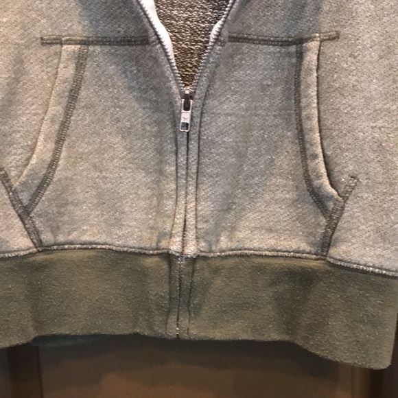 COPY - PINK sage zip up drawstring hoodie, excellent condition adult XS - Picture 6 of 6